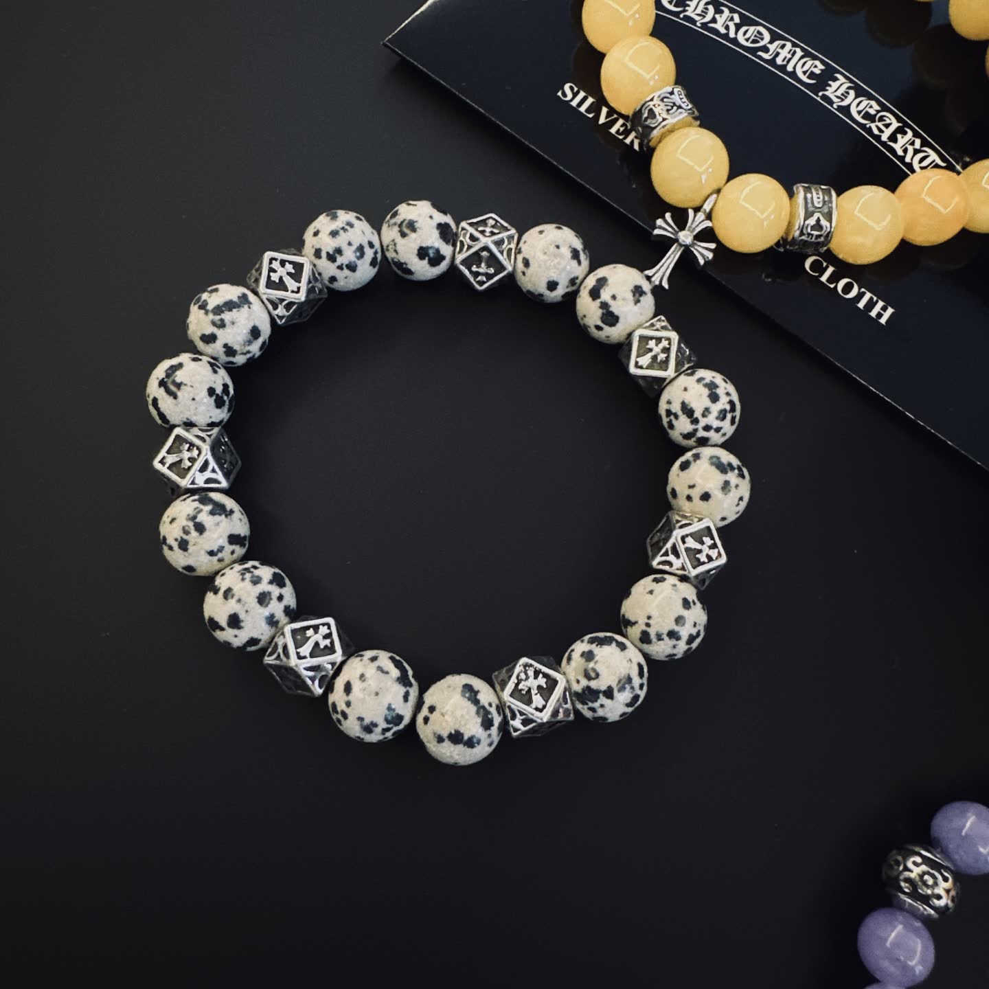 Chrome Hearts Beaded Bracelets Set